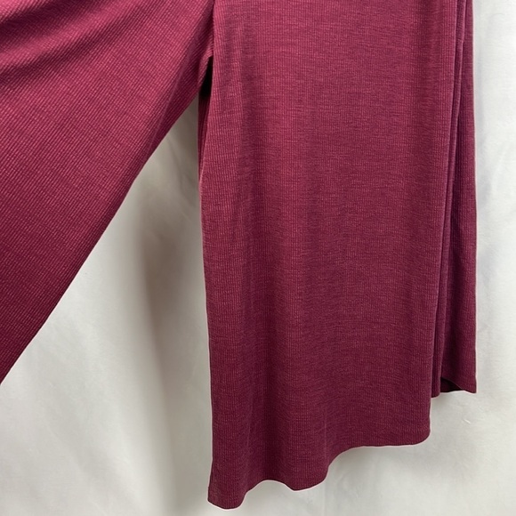 Anthropologie HD in Paris Jacenta Burgundy Wide Leg Jumpsuit Size XS - Picture 9 of 12